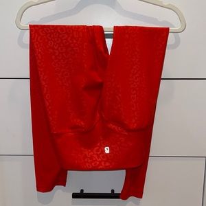 BuffBunny Red leopard leggings